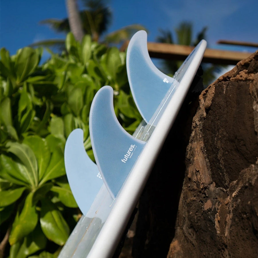 Futures Twiggy Step Up Fibreglass 5-Fin Set Royal Blue