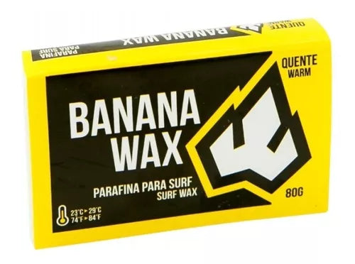 Banana Wax Warm surfboard wax for 23-29C water