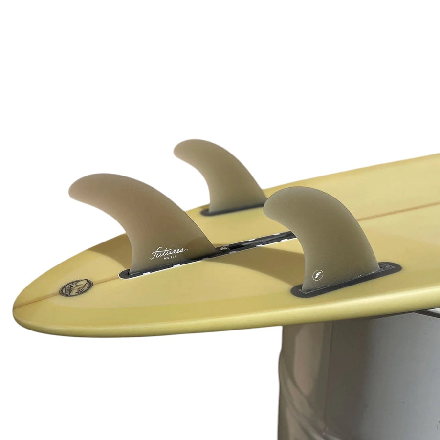 Futures Mid 2+1 Fibreglass Set - Smoke