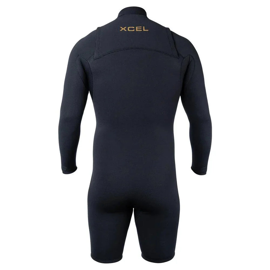 Xcel Men's Comp + 2mm L/S Springsuit - Black