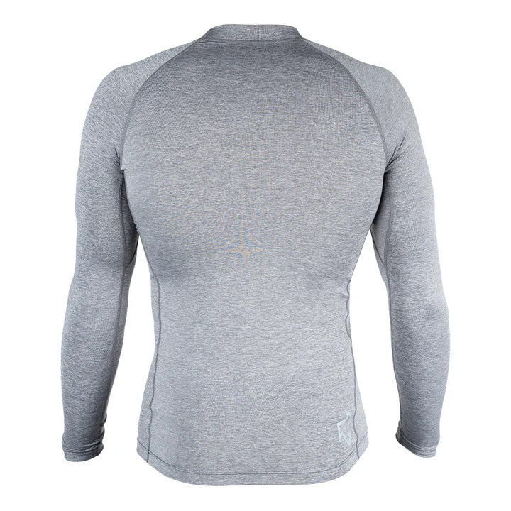 Xcel Premium Stretch L/S Rash Guard UV - Heather Grey