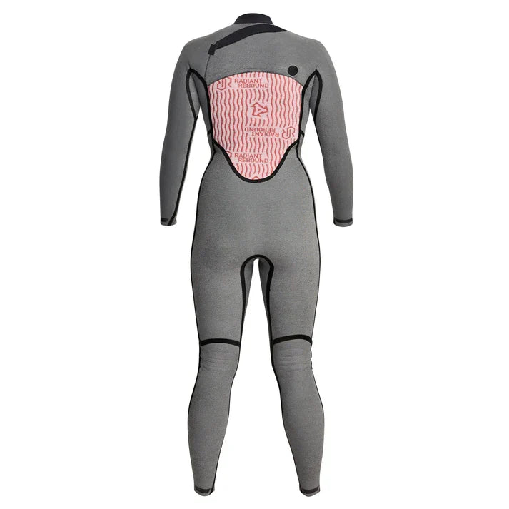 Women's Infiniti Front Zip Full Wetsuit 4/3mm - Black
