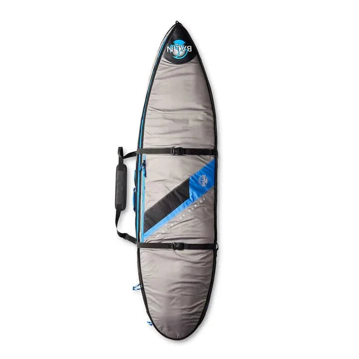 Balin Slimline Double Surfboard Cover Boardbags Balin 6'0" Grey/Blue