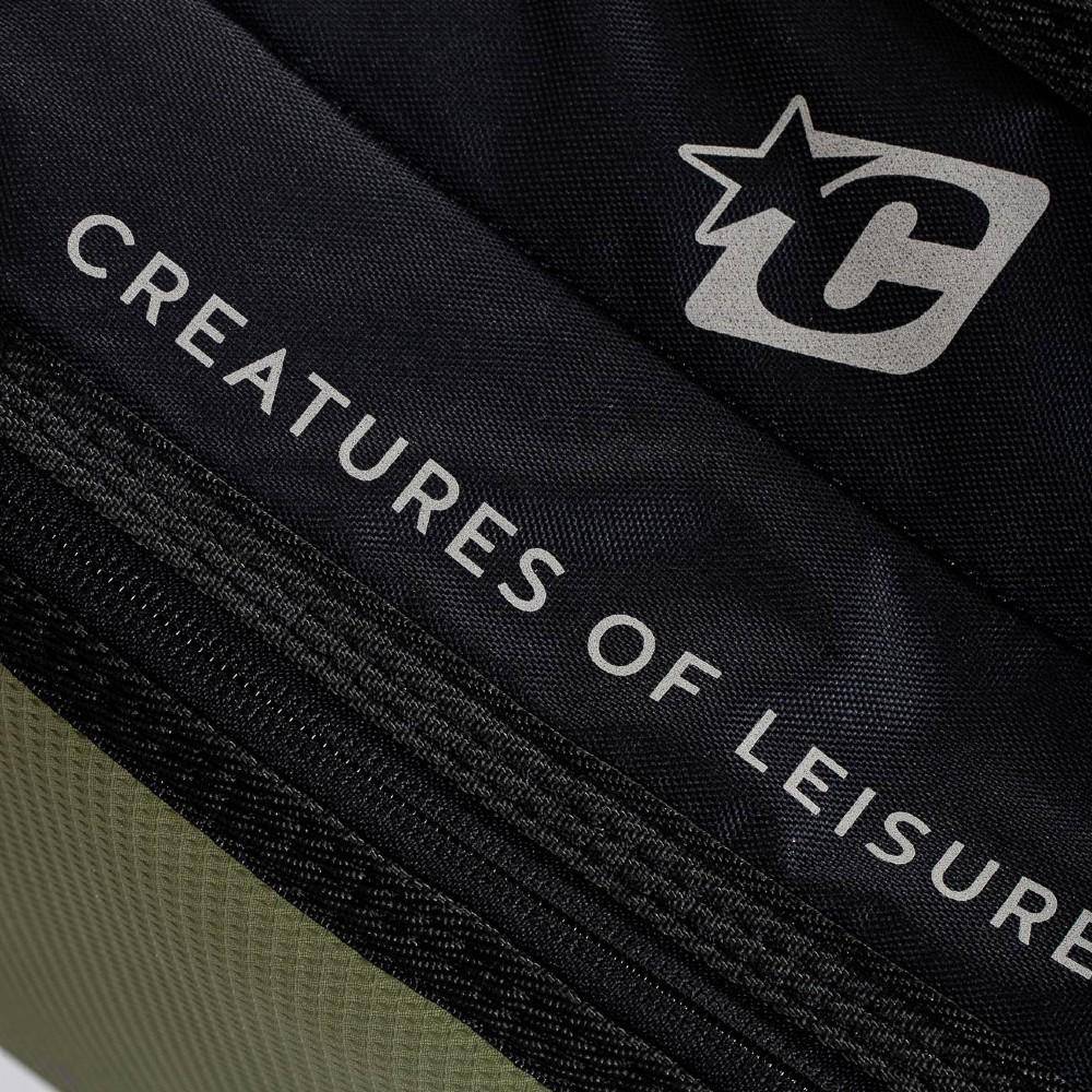 Boardbags - Creatures of Leisure - Creatures Of Leisure Fish Double DT2.0 Boardcover Military Black - Melbourne Surfboard Shop - Shipping Australia Wide | Victoria, New South Wales, Queensland, Tasmania, Western Australia, South Australia, Northern Territory.