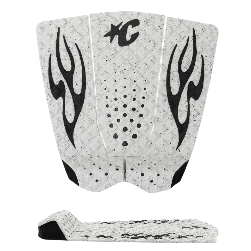 Creatures Of Leisure Griffin Colapinto Lite Ecopure Tail Pad Tailpads Creatures of Leisure Bone Speckle Black Flames