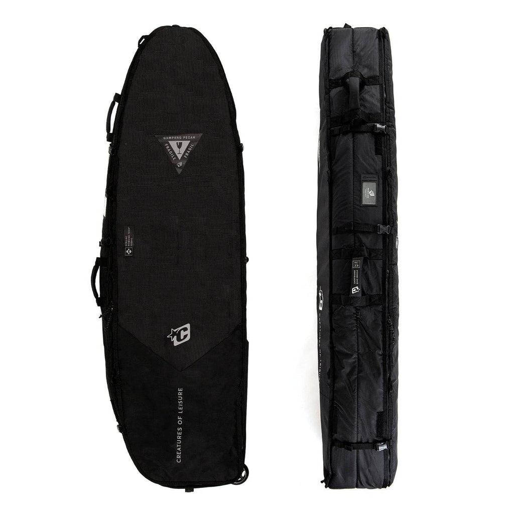 Creatures Of Leisure Shortboard Quad Wheely DT2.0: BLACK Boardbags Creatures of Leisure 6'3"