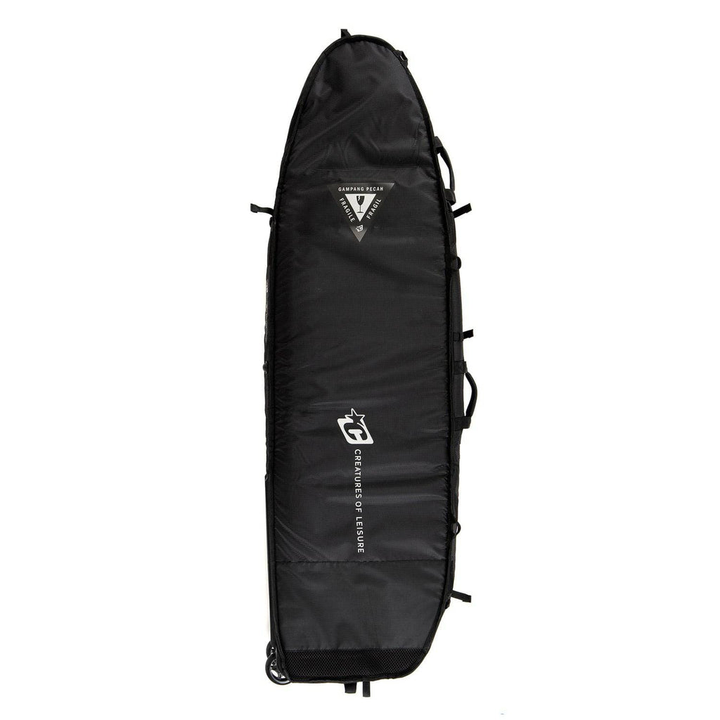 Creatures Of Leisure Shortboard Quad Wheely DT2.0: BLACK Boardbags Creatures of Leisure