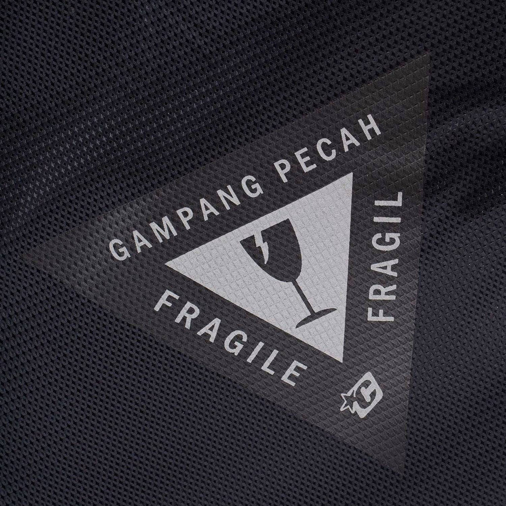 Creatures Of Leisure Shortboard Quad Wheely DT2.0: BLACK Boardbags Creatures of Leisure