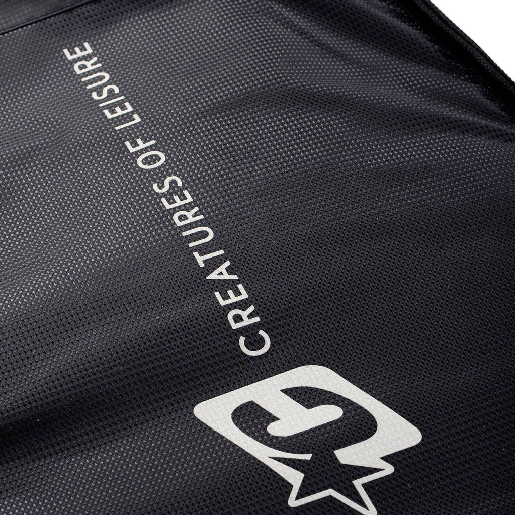 Creatures Of Leisure Shortboard Quad Wheely DT2.0: BLACK Boardbags Creatures of Leisure