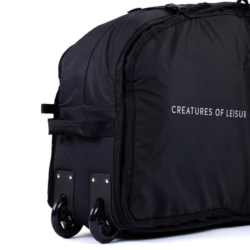 Creatures Of Leisure Shortboard Quad Wheely DT2.0: BLACK Boardbags Creatures of Leisure