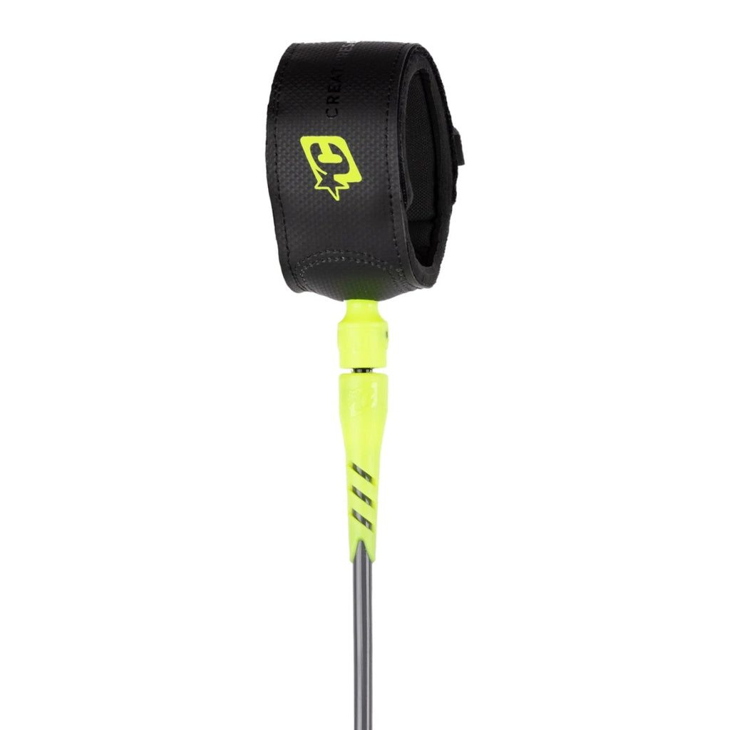 Creatures Of Leisure Superlite Pro 6 Leash Surfboard Legropes Creatures of Leisure Black Lime