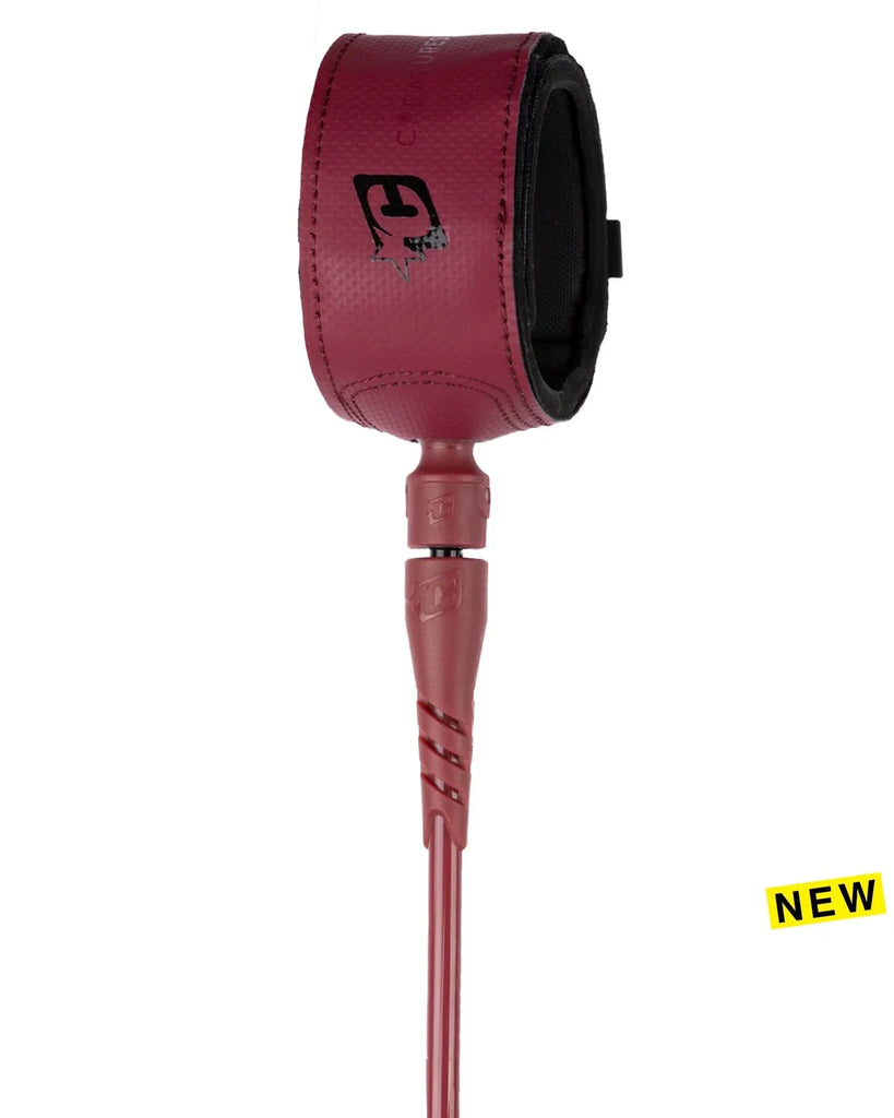Creatures Of Leisure Superlite Pro 6 Leash Surfboard Legropes Creatures of Leisure Dark Rose