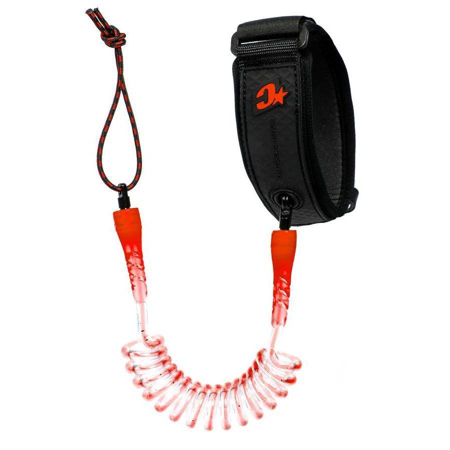 Creatures Reliance Bicep Leash Bodyboards & Accessories Creatures of Leisure M Red Speckle Black