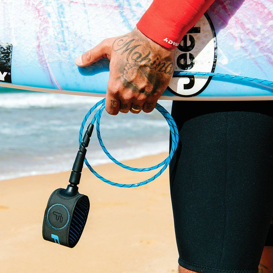 FCS Freedom Helix 7' All Round Leash Surfboard Legropes FCS