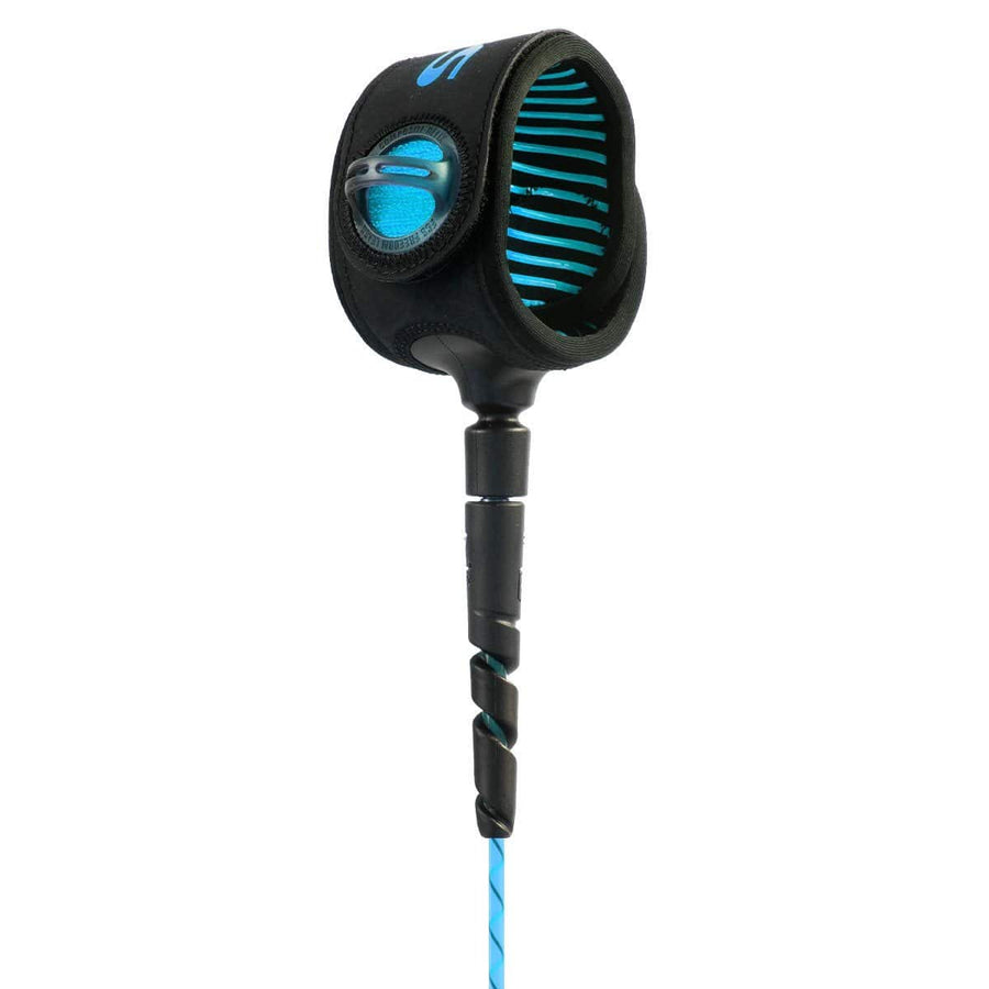 FCS Freedom Helix 7' All Round Leash Surfboard Legropes FCS Blue/Black