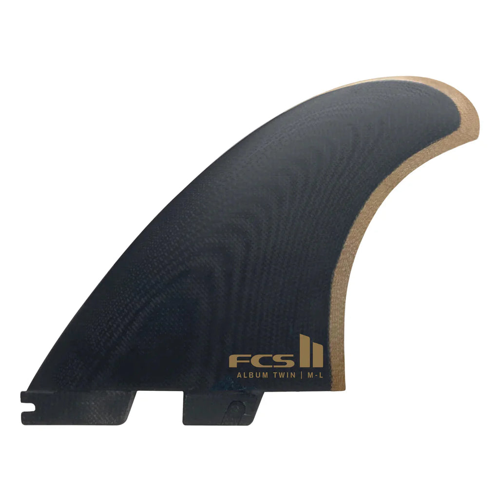 FCS II Album Twin + 1 Fin Set Surfboard Fins FCS