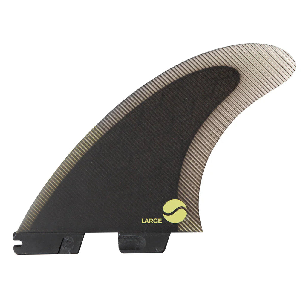 FCS II Carver PC Eucalyptus Tri Fin Set Surfboard Fins FCS