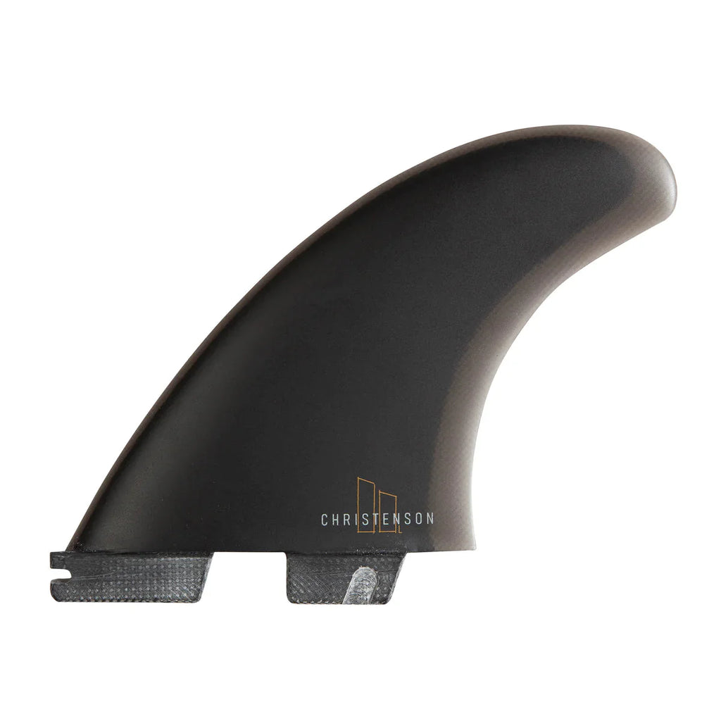 FCS II Christenson PG Tri-Quad Black Fins Surfboard Fins FCS Medium