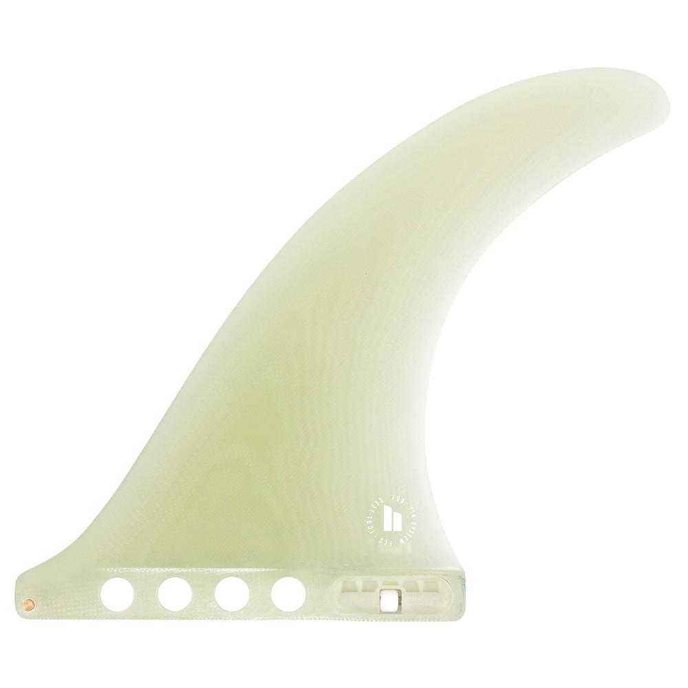 FCS II Flow PG Longboard Fin Fins FCS 8" Clear
