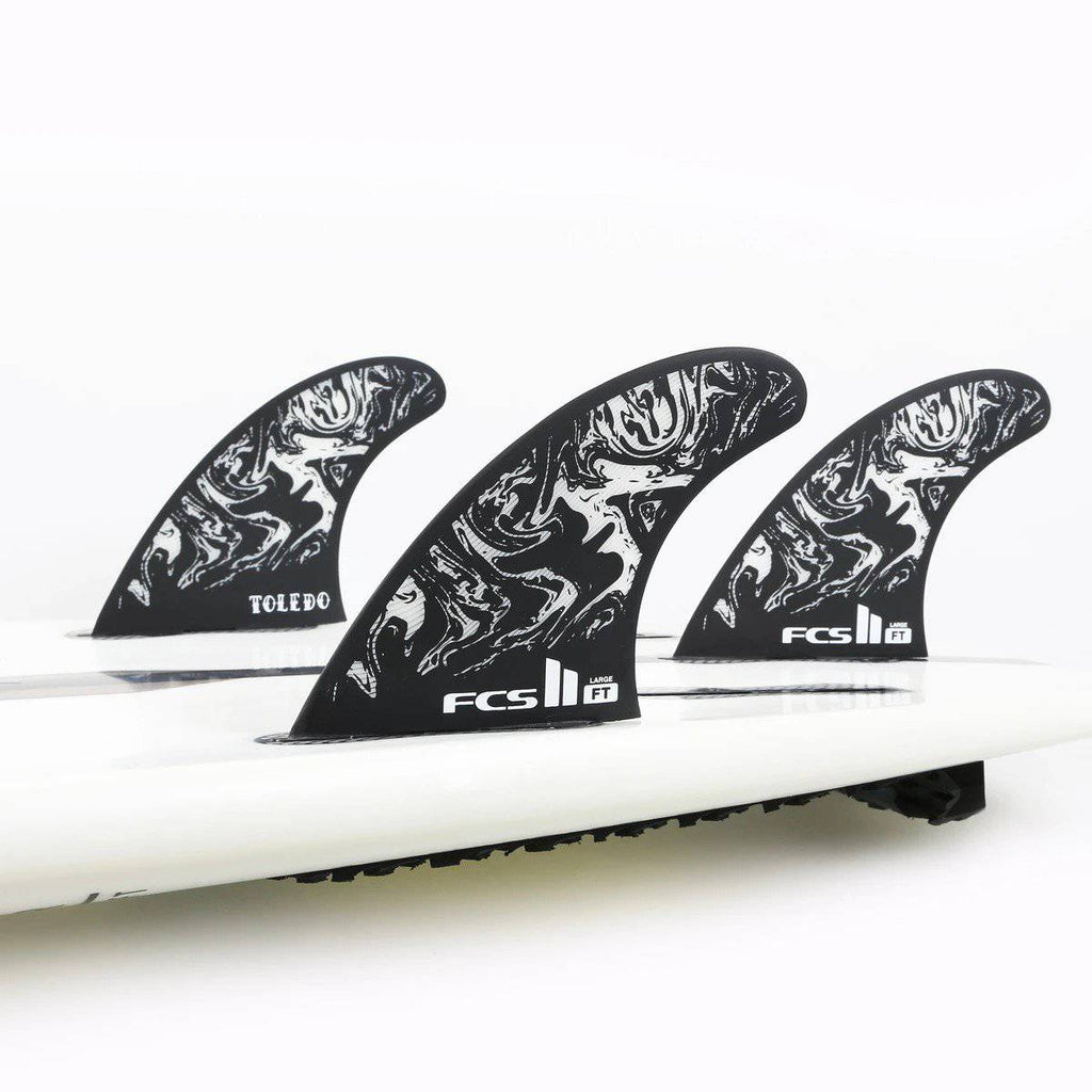 FCS II FT Filipe Toledo PC Tri Fins 2022 Surfboard Fins FCS