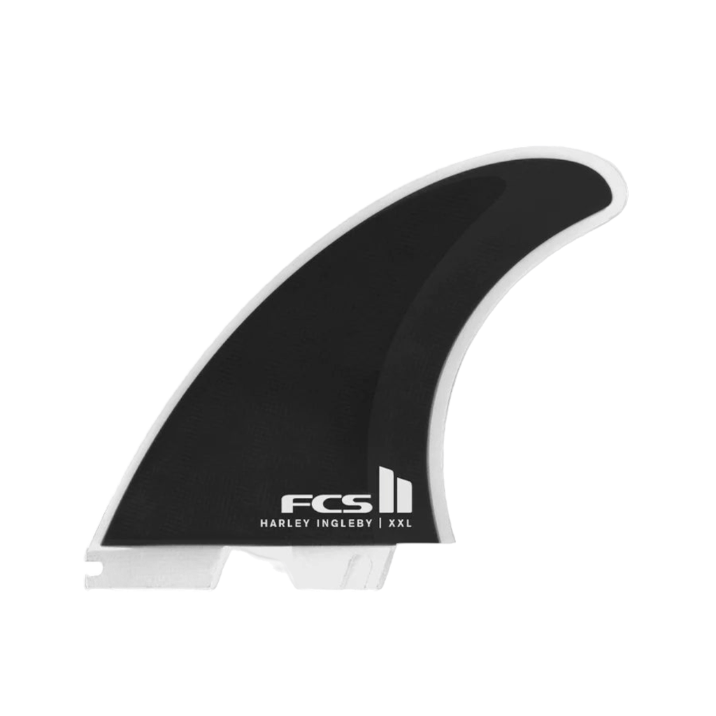 FCS II Harley LB Black Tri Fins Surfboard Fins FCS