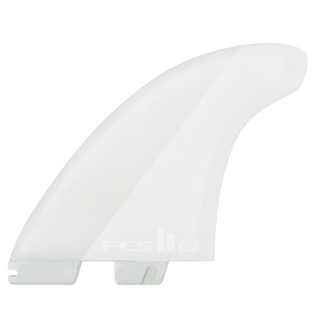 FCS II MF PC White Twin+1 XL Fins Surfboard Fins FCS