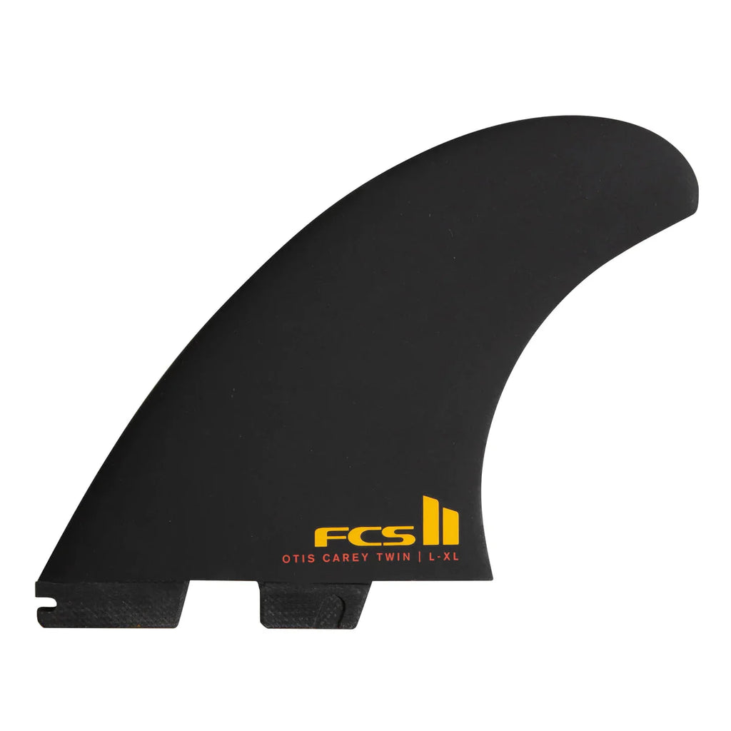 FCS II Otis Carey Twin + 1 Fin Set Surfboard Fins FCS