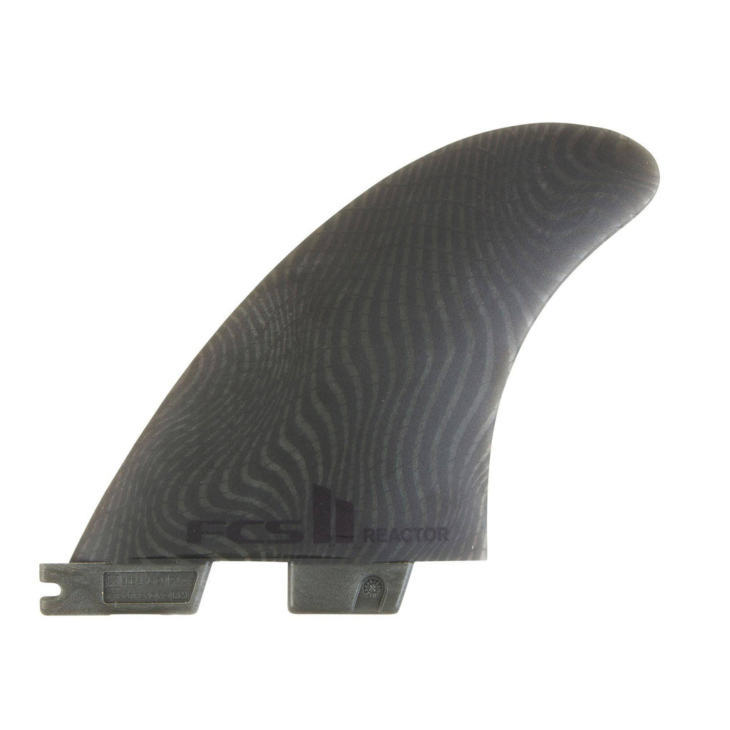 FCS II Reactor Neo Glass Ash Tri Fins - Medium Surfboard Fins FCS