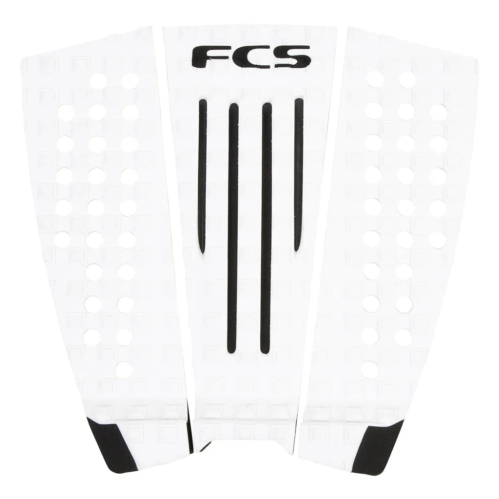 FCS - Kolohe - 3 Piece Tail Pad Tailpads FCS White Black