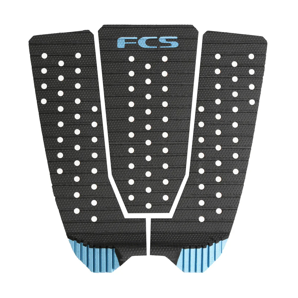 FCS Kolohe Andino Treadlite Traction Tail Pad Tailpads FCS Black/Tranquil Blue