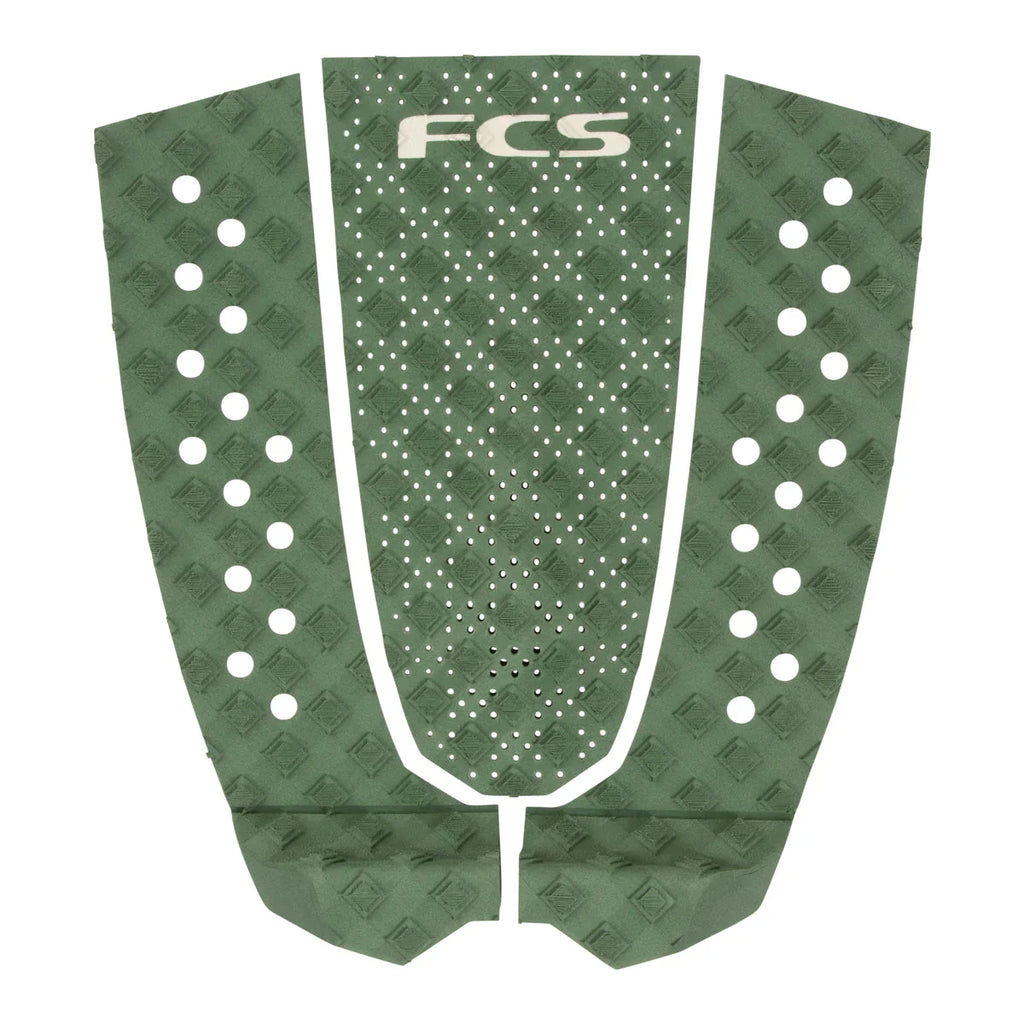 FCS T-3 Eco - 3 Piece Tail Pad Tailpads FCS Jade