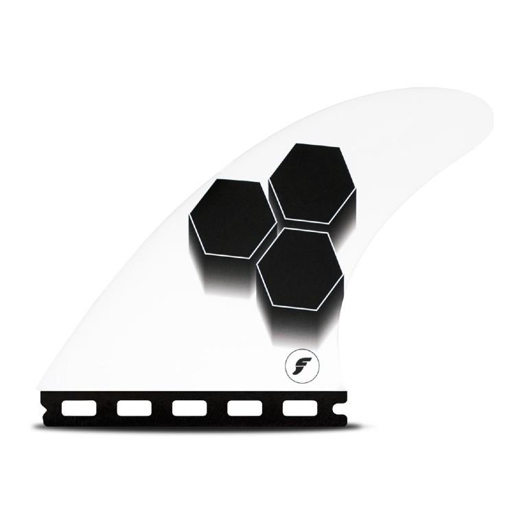 Futures AM2 HC Thruster Set Black/White Surfboard Fins Futures