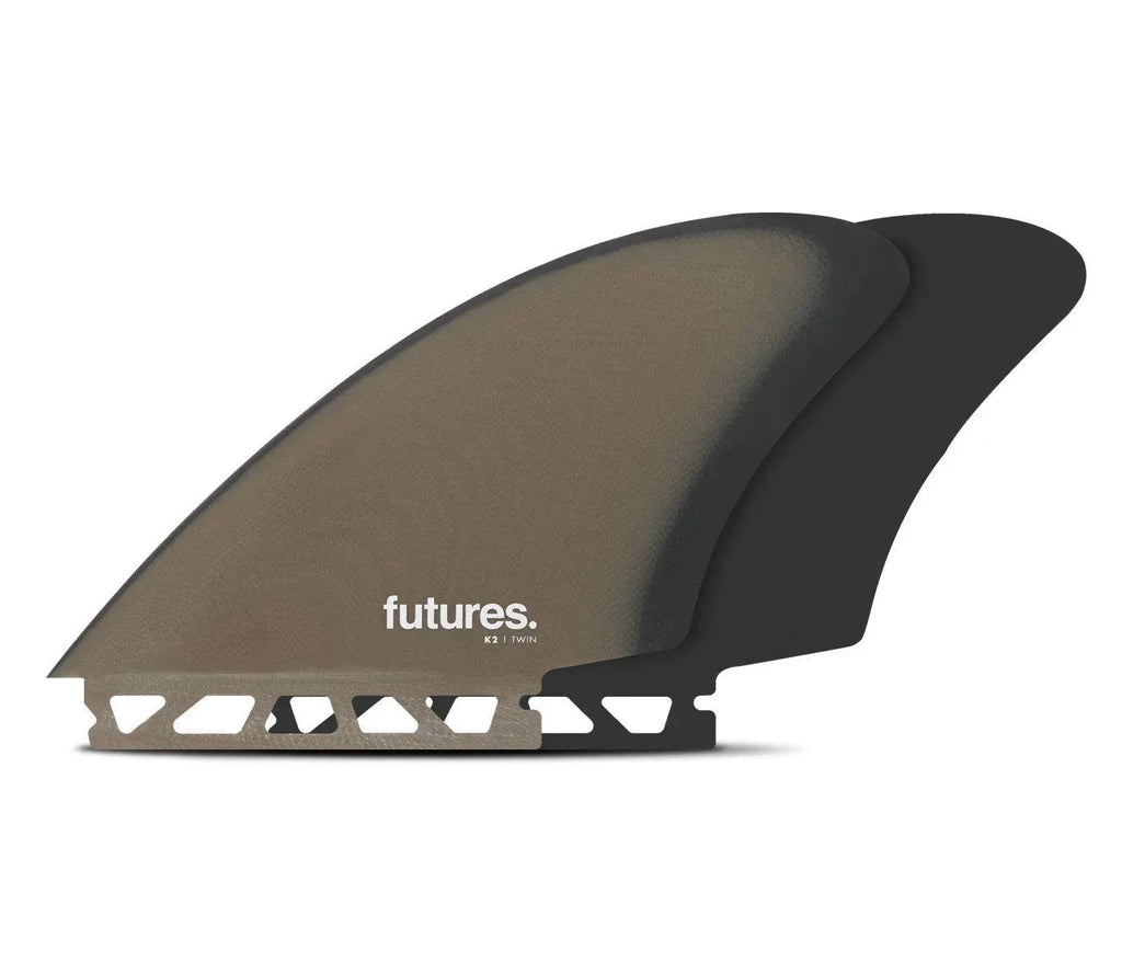 Futures K2 Keel FG - Brown/Grey Surfboard Fins Futures