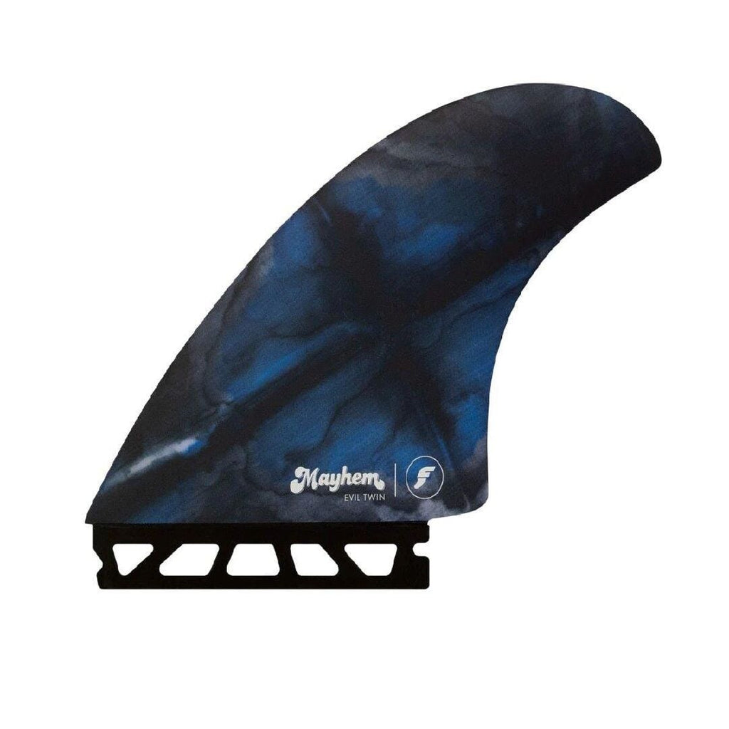 Futures Mayhem Evil 2+1 Twin Set Black Surfboard Fins Futures