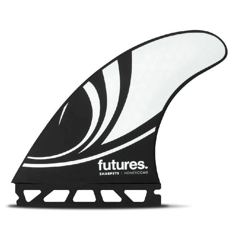 Futures Sharp Eye Large HC Thruster Black/White Surfboard Fins Futures