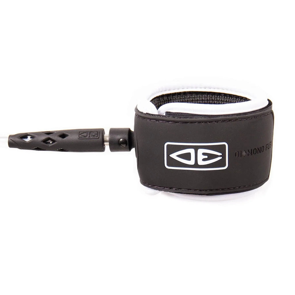 Ocean & Earth Diamond Flex Regular 7'0 Leash Surfboard Legropes Ocean & Earth White 7'0"