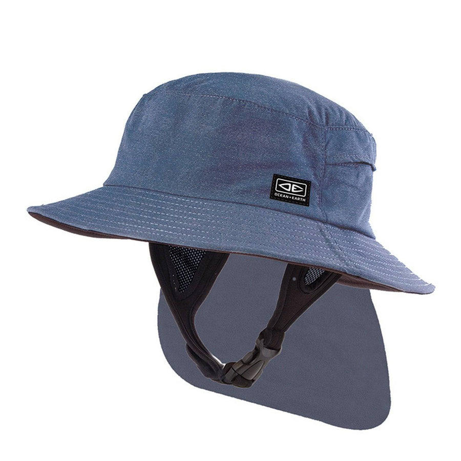 Wetsuit & Water Apparel Accessories - Ocean & Earth - Ocean & Earth Indo Stiff Peak Surf Hat - Melbourne Surfboard Shop - Shipping Australia Wide | Victoria, New South Wales, Queensland, Tasmania, Western Australia, South Australia, Northern Territory.