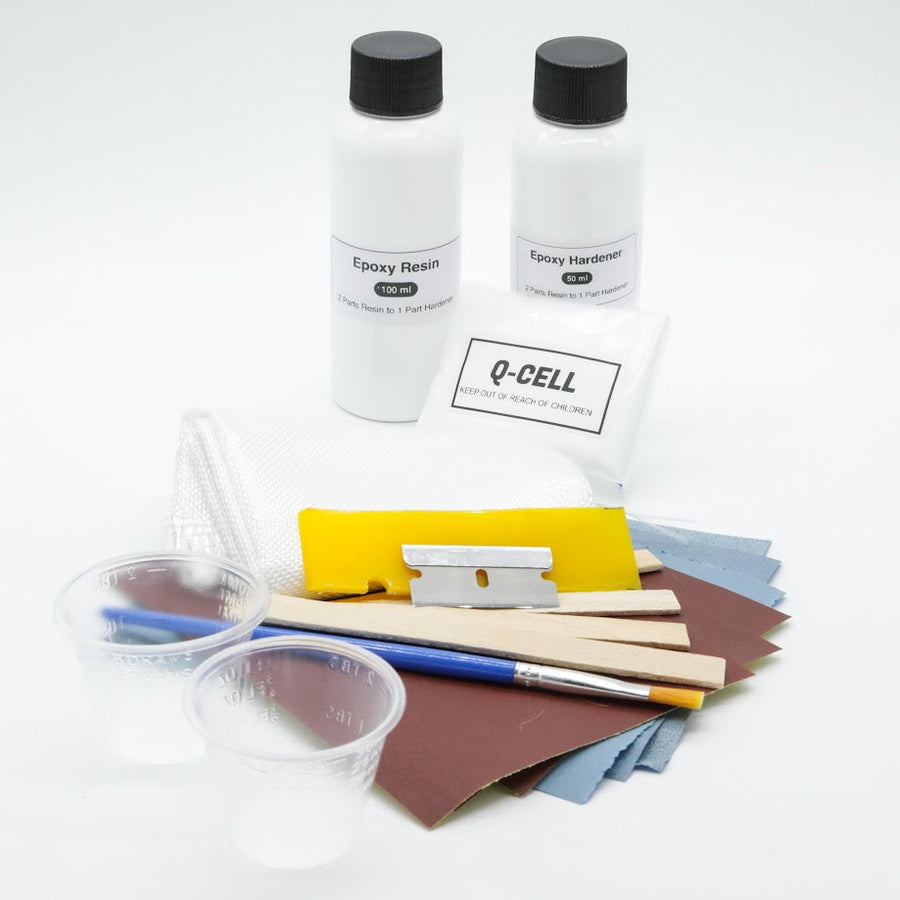 The Surfboard Studio Epoxy Fibreglass Repair Kit
