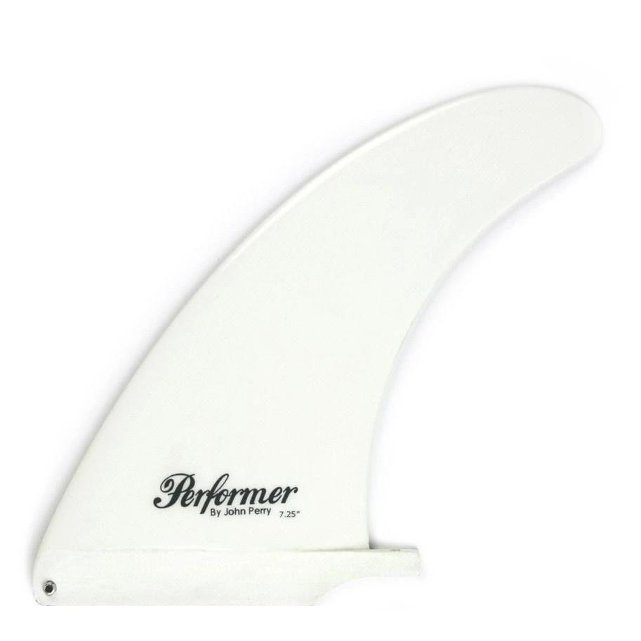 True Ames The Performer by John Perry 8" Surfboard Fins True Ames White