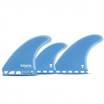 Futures Twiggy Step Up Fibreglass 5-Fin Set Royal Blue