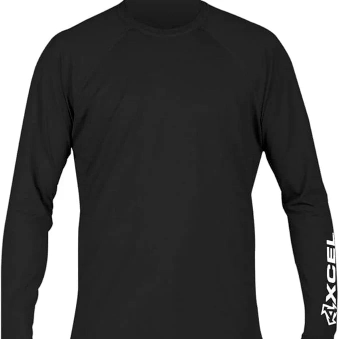 Xcel Ventx L/S UV Rash Guard - Black