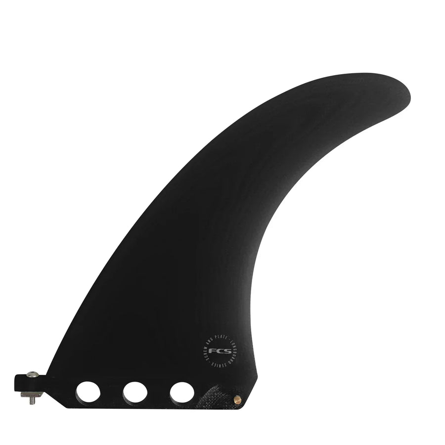 FCS Connect PG Screw & Plate Longboard Fin - Black