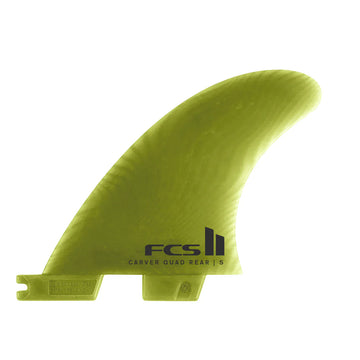 FCS II Carver Neo Glass Eucalytpus Quad Rear Fins