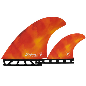 Futures Mayhem Evil Twin + 1 Medium - Red/Orange