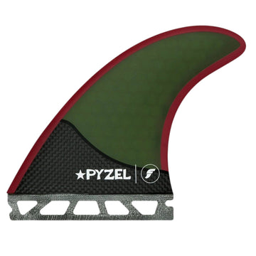 Futures Pyzel Medium HC Thruster - Green/Red