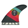Captain Fin Co. CF Series 5-Fin Single Tab Black Surfboard Fins Captain Fin Co. Medium 