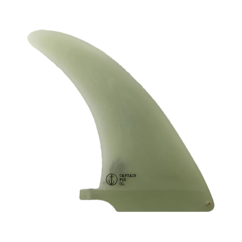 Captain Fin Co. Jeff McCallum 8" Glow Glass Single Fin Surfboard Fins Captain Fin Co. 