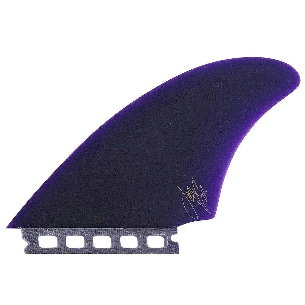 Captain Fin Co. Jeff McCallum Keel Purple Single Tab Surfboard Fins Captain Fin Co. 