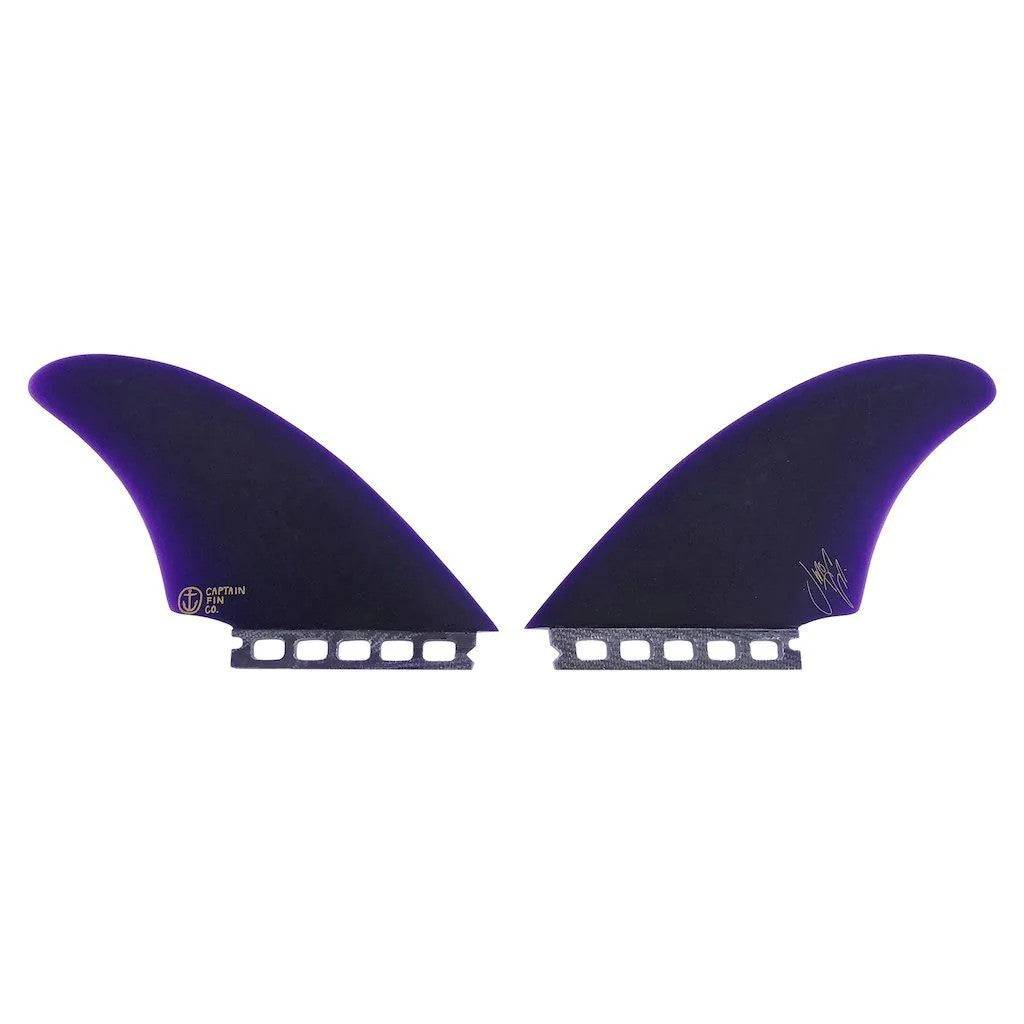 Captain Fin Co. Jeff McCallum Keel Purple Single Tab Surfboard Fins Captain Fin Co. 