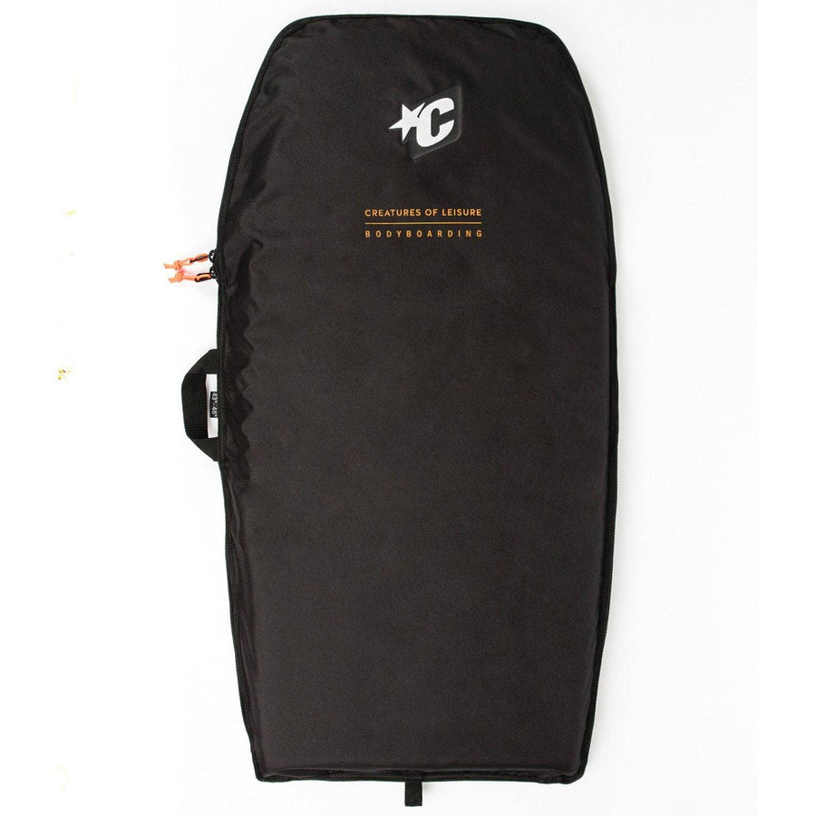 Creatures of Leisure Bodyboard Icon Lite: Black Orange Bodyboards Creatures of Leisure 42" 